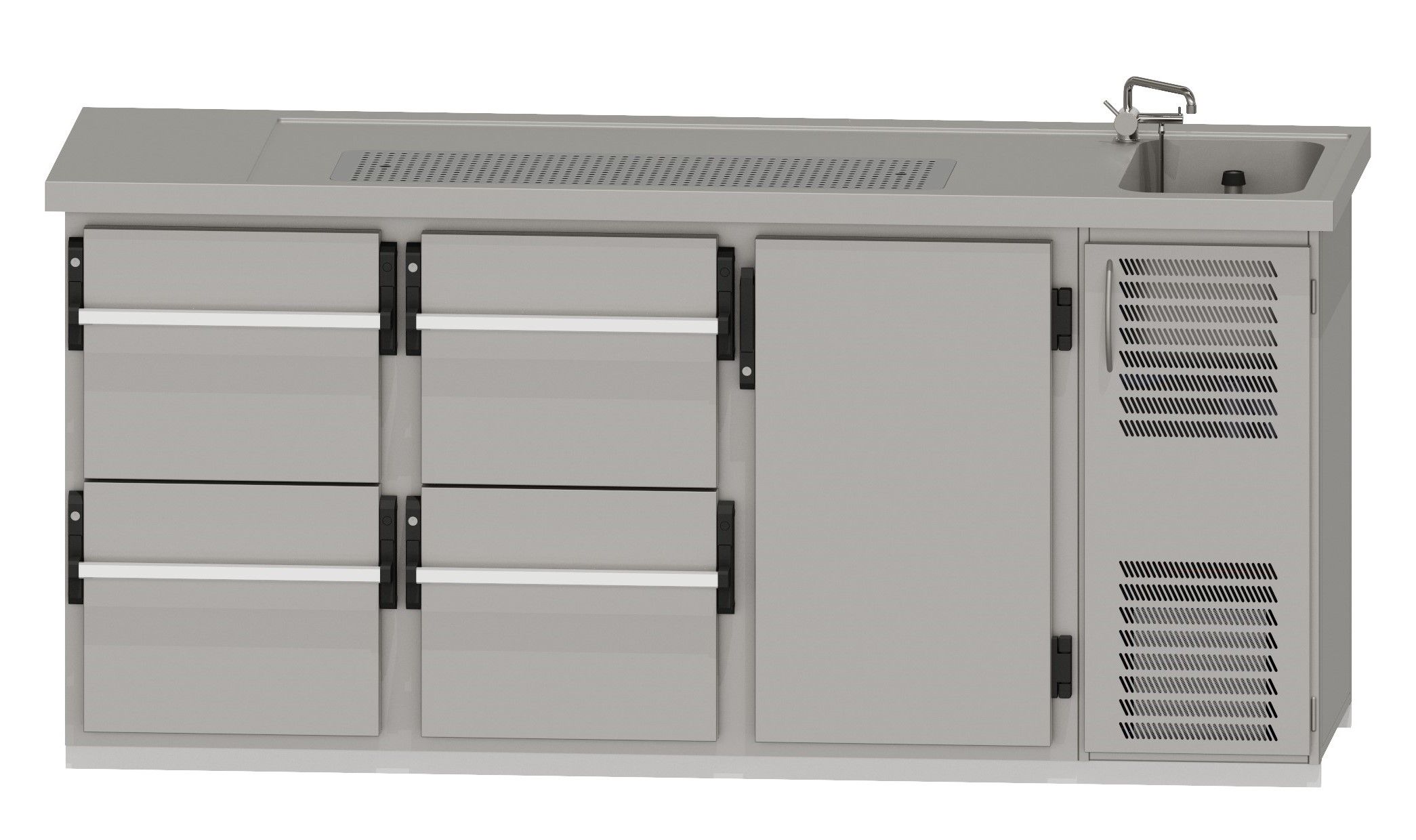 RWM 2100 G ∙ 1 Becken rechts
