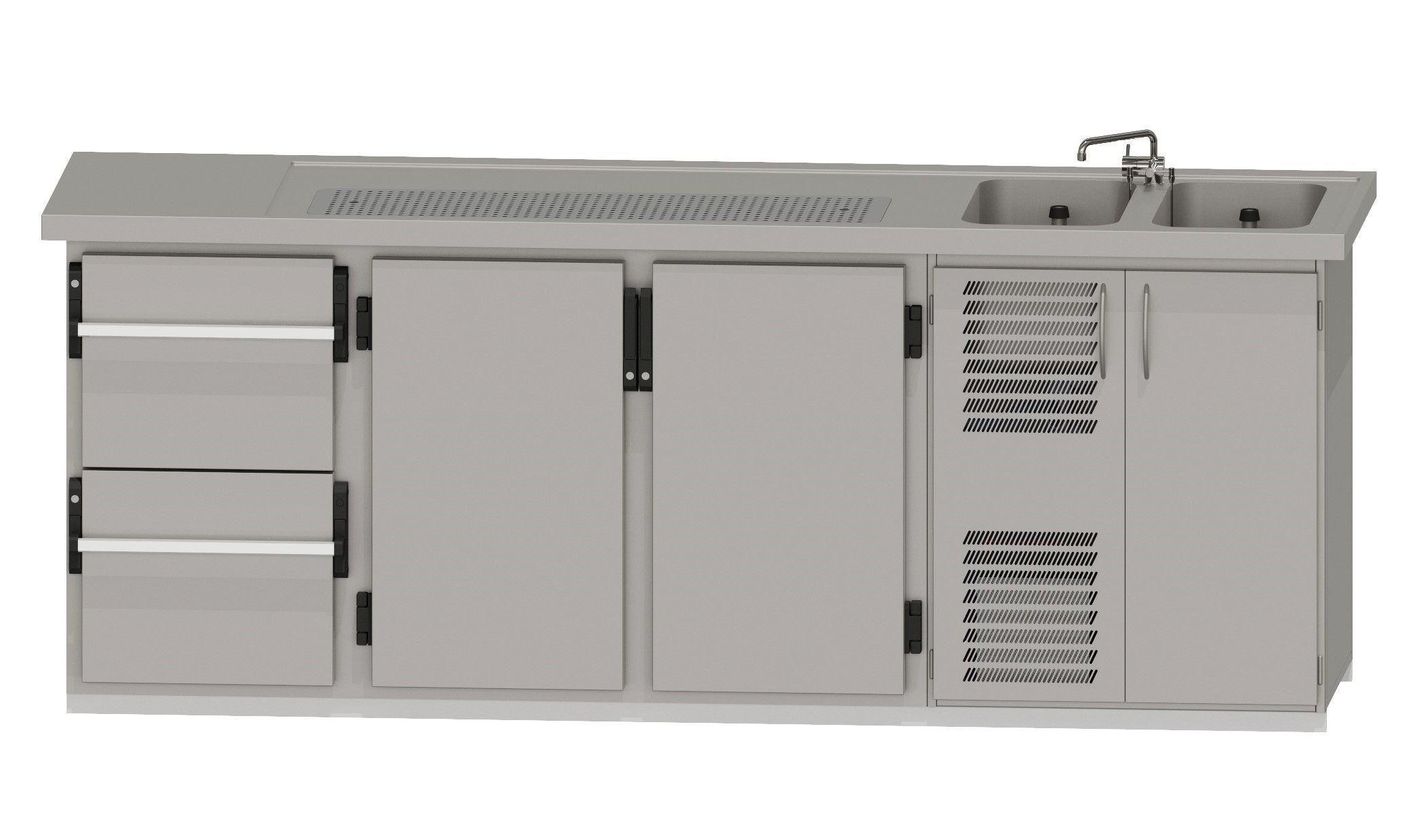 RWM 2500 G ∙ 2 Becken rechts