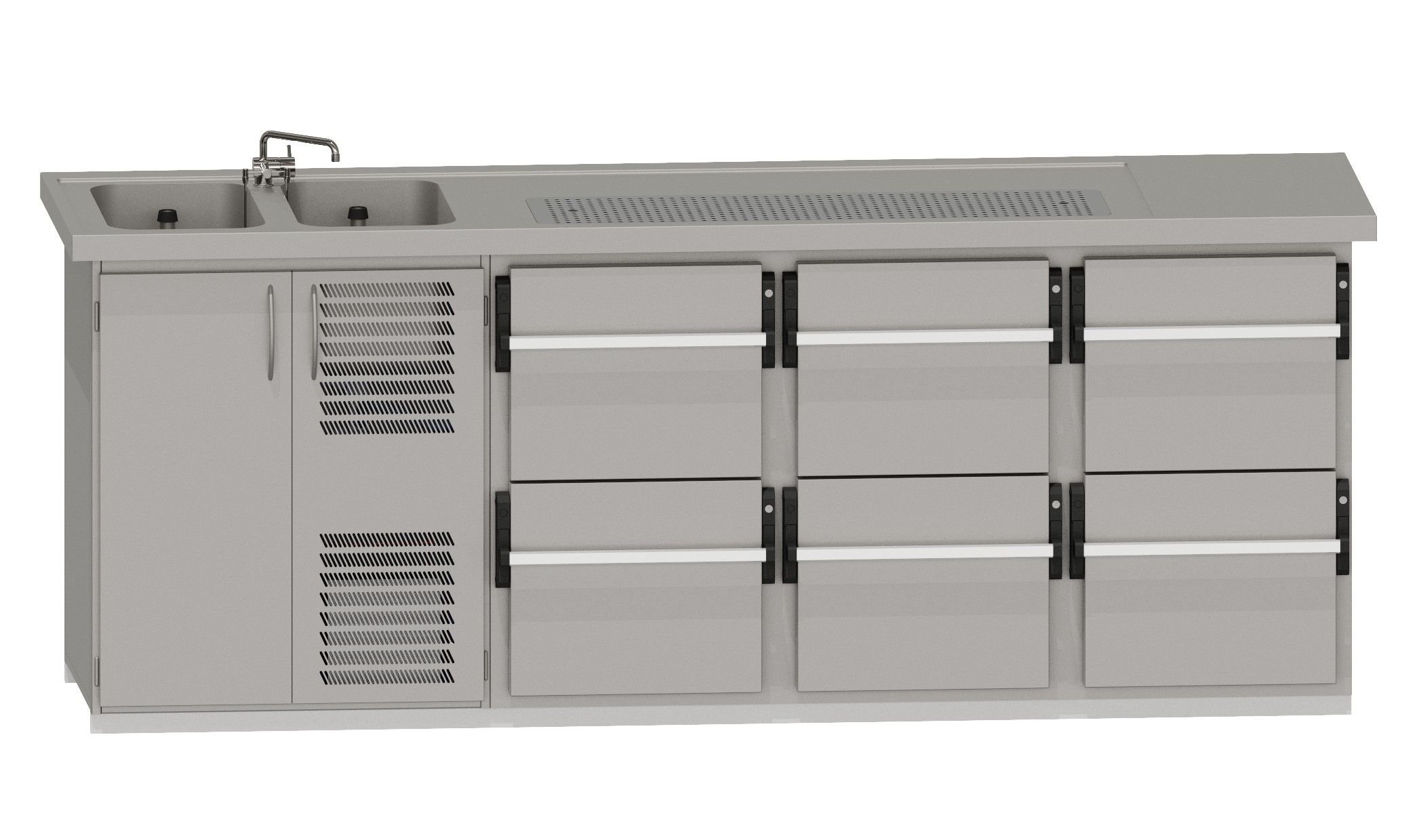 RWM 2500 G ∙ 2 Becken links