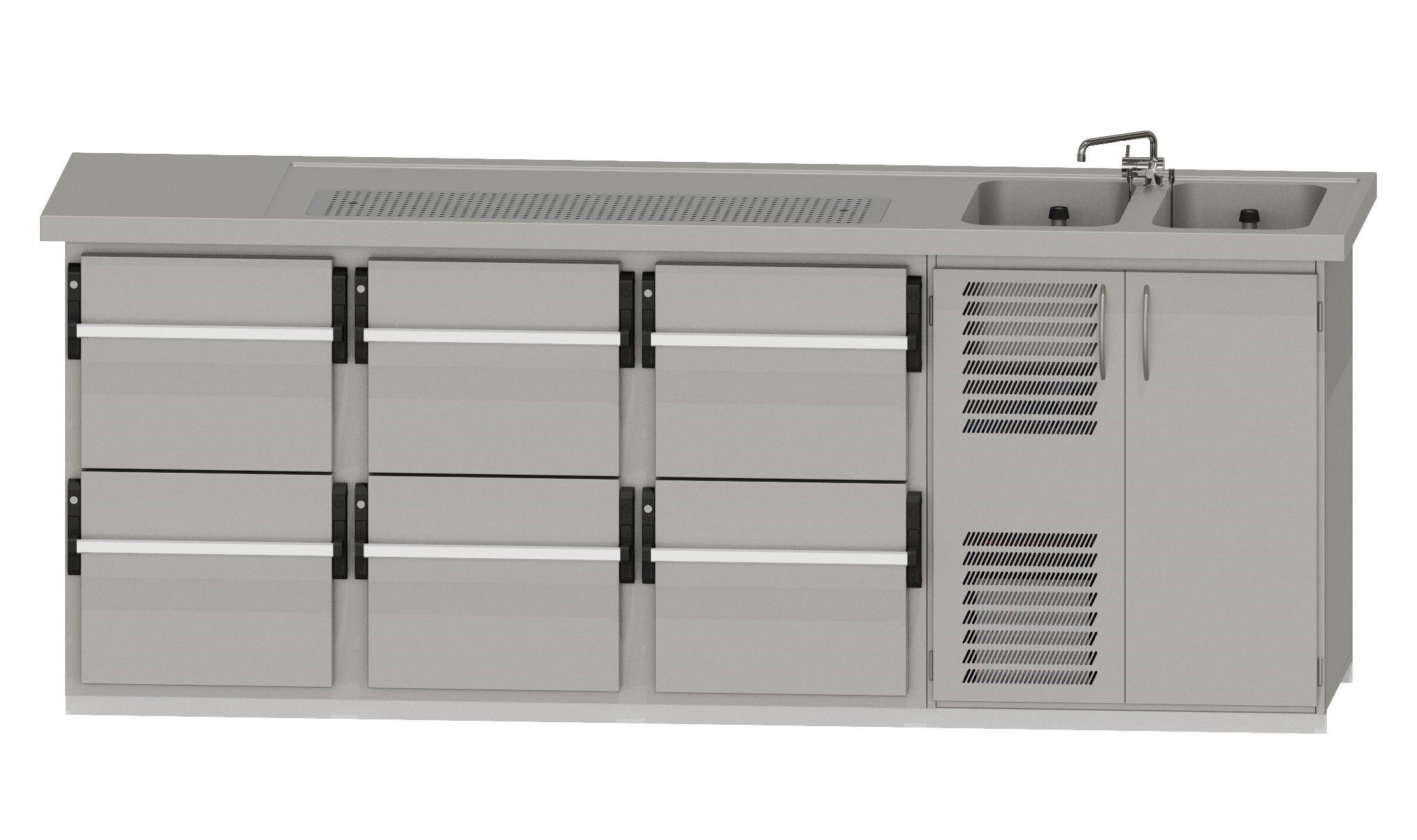 RWM 2500 G ∙ 2 Becken rechts