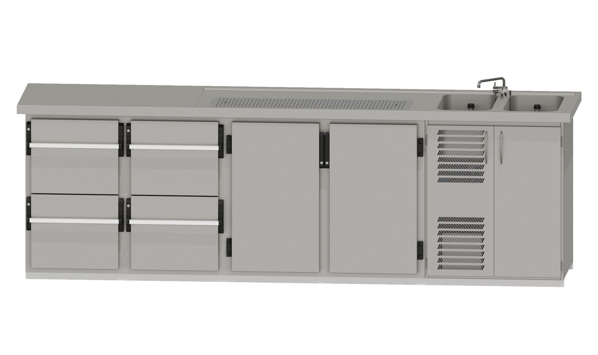 RWM 3050 G ∙ 2 Becken rechts