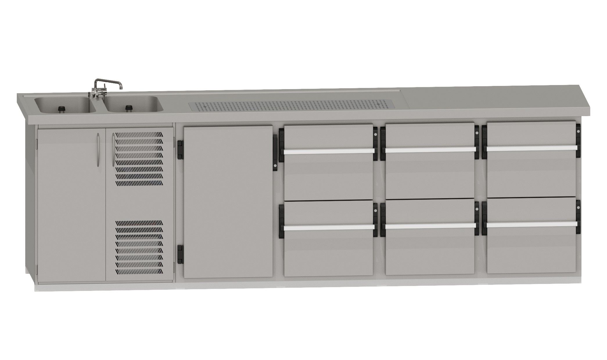 RWM 3050 G ∙ 2 Becken links