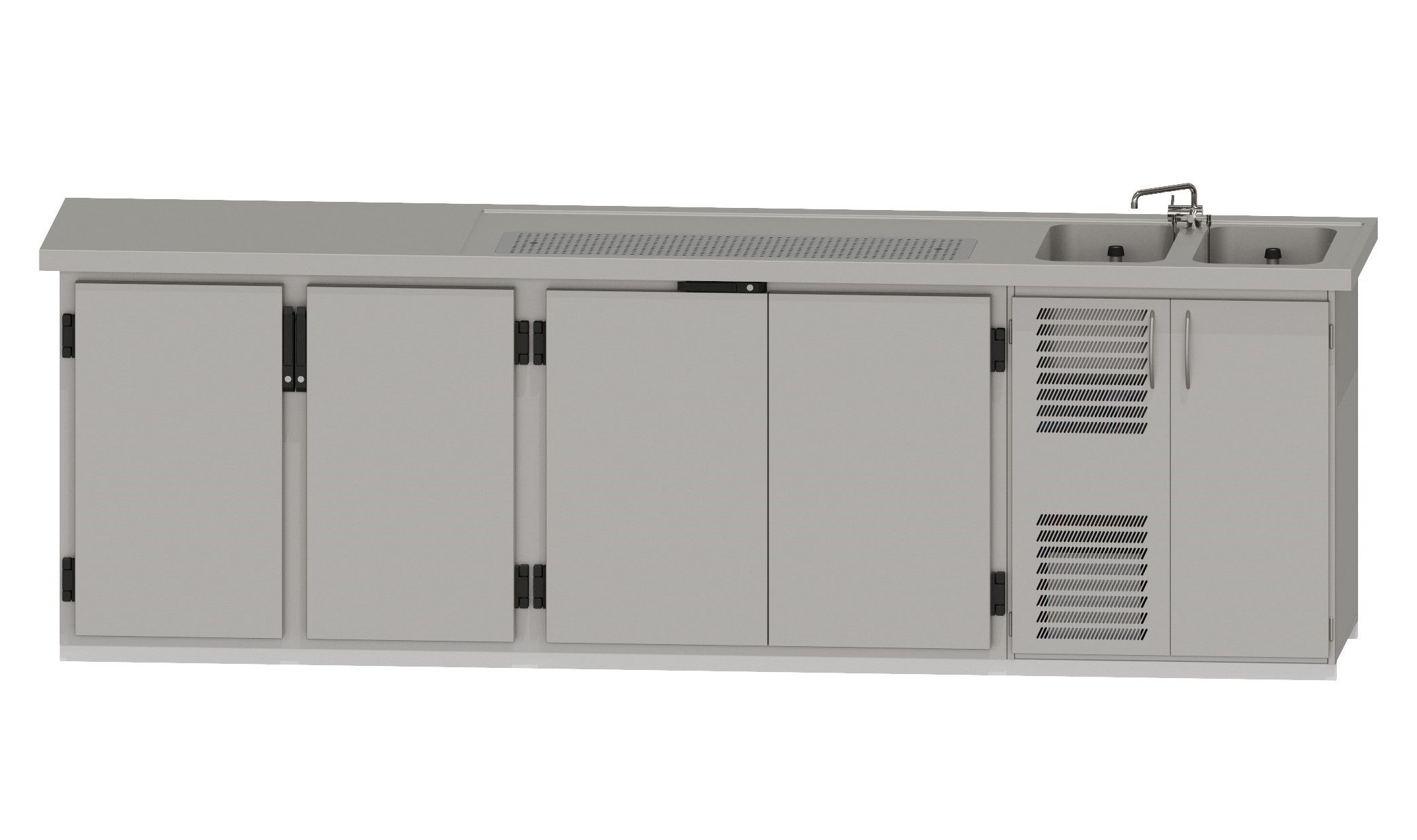 RWM 3050 G ∙ 2 Becken rechts