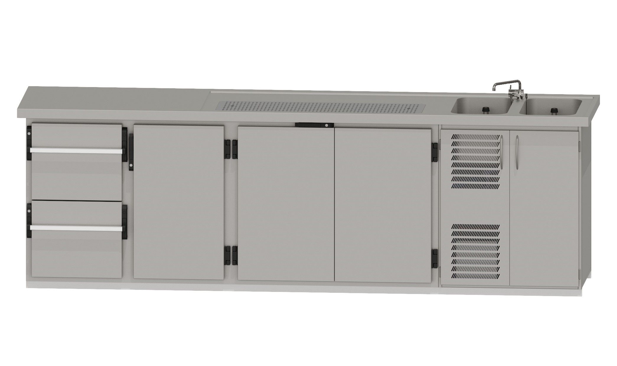 RWM 3050 G ∙ 2 Becken rechts