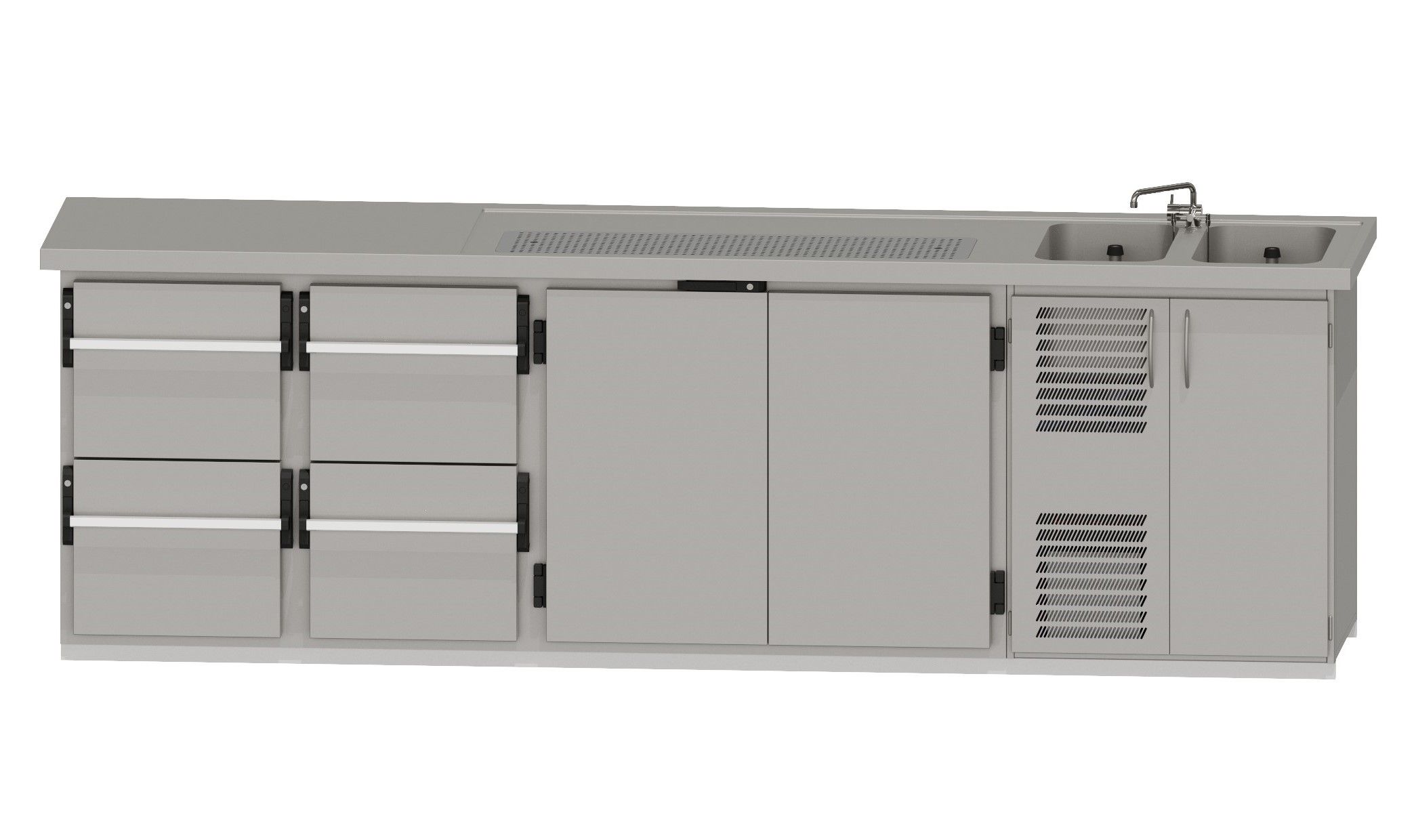 RWM 3050 G ∙ 2 Becken rechts